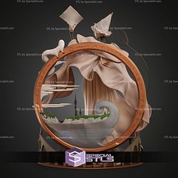 Qifrey Magical Scrolls 286mm STL Files