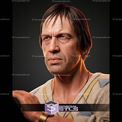 Rawley Wilke Movie Bust 434mm STL Files