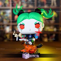 Rebecca Cyberpunk Edgerunners Funko 133mm STL Files