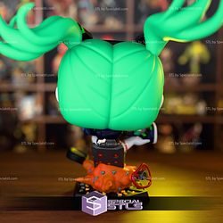 Rebecca Cyberpunk Edgerunners Funko 133mm STL Files
