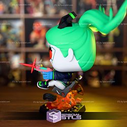 Rebecca Cyberpunk Edgerunners Funko 133mm STL Files