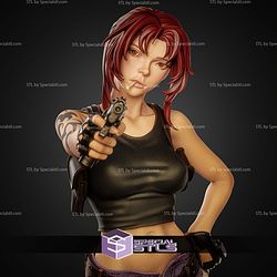 Revy Black Lagoon Realistic 281mm STL Files