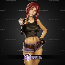 Revy Black Lagoon Realistic 281mm STL Files