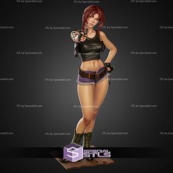 Revy Black Lagoon Realistic 281mm STL Files