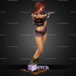 Revy Black Lagoon Realistic 281mm STL Files