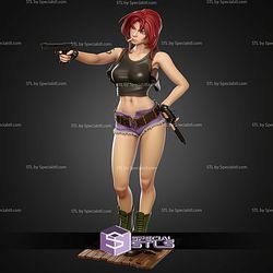 Revy Black Lagoon Realistic 281mm STL Files