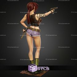 Revy Black Lagoon Realistic 281mm STL Files