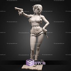 Revy Black Lagoon Realistic 281mm STL Files