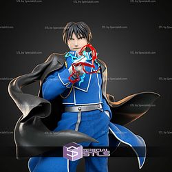 Roy Mustang Full Metal Alchemist 350mm STL Files