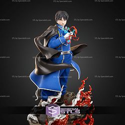 Roy Mustang Full Metal Alchemist 350mm STL Files