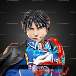 Roy Mustang Full Metal Alchemist 350mm STL Files