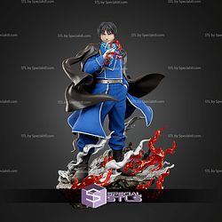 Roy Mustang Full Metal Alchemist 350mm STL Files