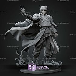 Roy Mustang Fire 233mm STL Files
