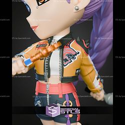 Rumi Kpop Demon Hunters Chibi 152mm STL Files