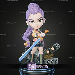 Rumi Kpop Demon Hunters Chibi 152mm STL Files