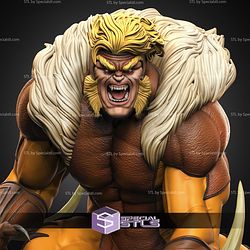 Sabretooth 1 6 340mm Scream STL Files