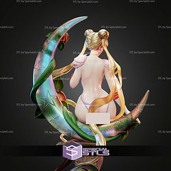 Sailor Moon on Crescent Moon ALT STL Files