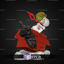 Snoopy Flying Ace STL Files