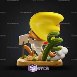 Speedy Gonzales Speed Limit STL Files
