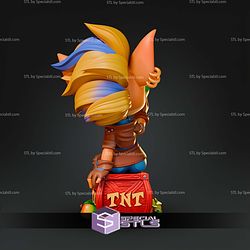 Tawna Bandicoot Crash 4 Chibi 150mm STL Files