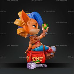 Tawna Bandicoot Crash 4 Chibi 150mm STL Files