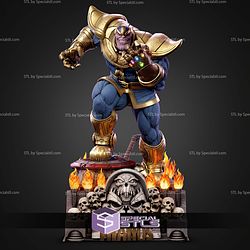Thanos Comics Skull Base 480mm STL Files