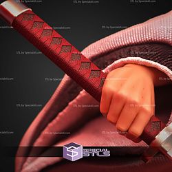 Unohana Retsu Blood 350mm STL Files