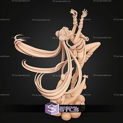 Usagi Tsukino Sailor Moon 216mm STL Files
