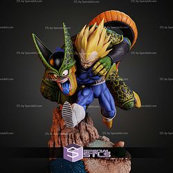 Vegeta Smash Cell Diorama STL Files