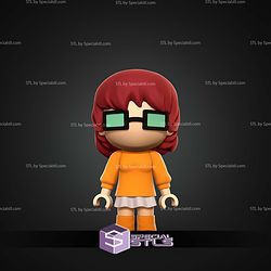 Velma Dinkley Scooby Doo Stylized Robot 120mm STL Files