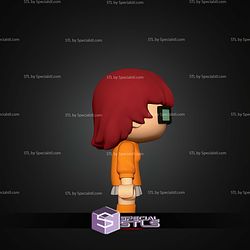 Velma Dinkley Scooby Doo Stylized Robot 120mm STL Files