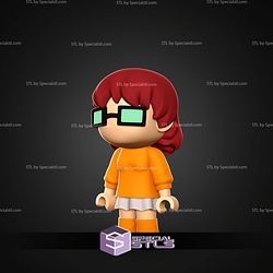 Velma Dinkley Scooby Doo Stylized Robot 120mm STL Files