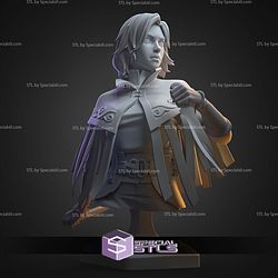 Vin Mistborn Bust 94mm STL Files
