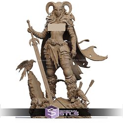 Warrior Of The North Female ALT STL Files