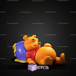 Winnie The Pooh Sleepy STL Files
