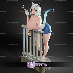 Yani Neko Chainsmokercat 300mm ALT STL Files