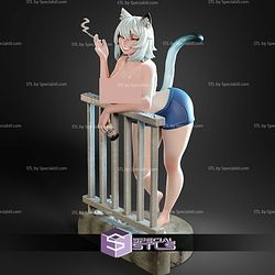 Yani Neko Chainsmokercat 300mm ALT STL Files