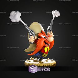 Yosemite Sam 2 Gun STL Files