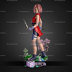 Young Sakura Blossom STL Files