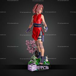 Young Sakura Blossom STL Files