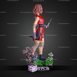 Young Sakura Blossom STL Files