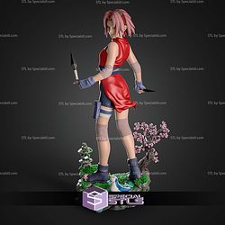 Young Sakura Blossom STL Files