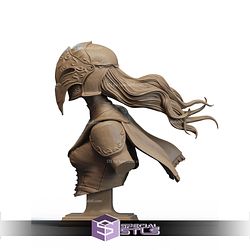 Yuria Of Londor Dark Souls Bust STL Files