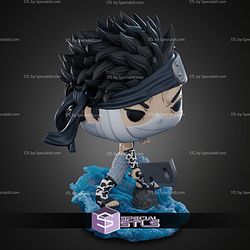 Zabuza Momochi Naruto Funko 134mm STL Files