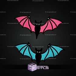 Super Basic STL Bat Window Suncatcher