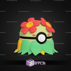 Super Basic STL Bellossom Pokeball