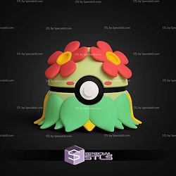 Super Basic STL Bellossom Pokeball