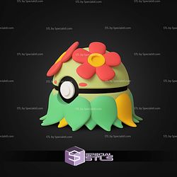 Super Basic STL Bellossom Pokeball
