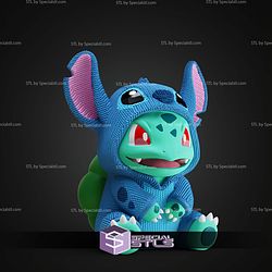 Super Basic STL Bulbasaur Stitch Crochet No AMS
