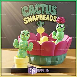 Super Basic STL Cactus SnapBeads